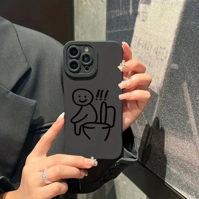 Funny Matchman Matte Case for Samsung S23 S22 Ultra S21 Plus A52s
