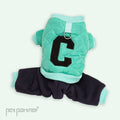 Dog Baseball Jacket Winter Warm Coat Puppy Windproof Thick Fleece Lining