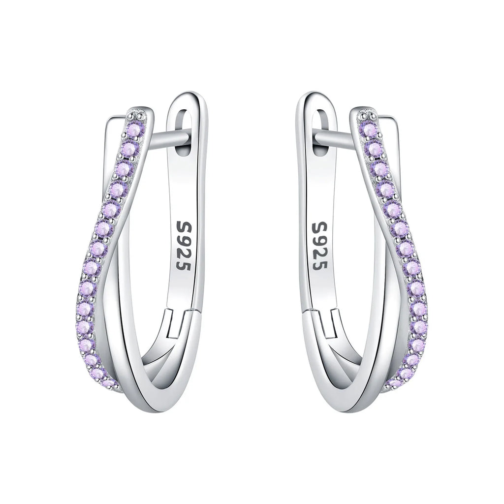 925 Sterling Silver Classic Multi Ring Drop Earrings Elegant Birthday Jewellery