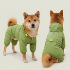 Windproof Dirt Resistant Dog Bodysuit Lightweight Outdoor Puppy Romper