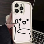 Cartoon Fun Stickman Case for iPhone 17 16 15 14 13 12 11 Pro Max XR XS SE2