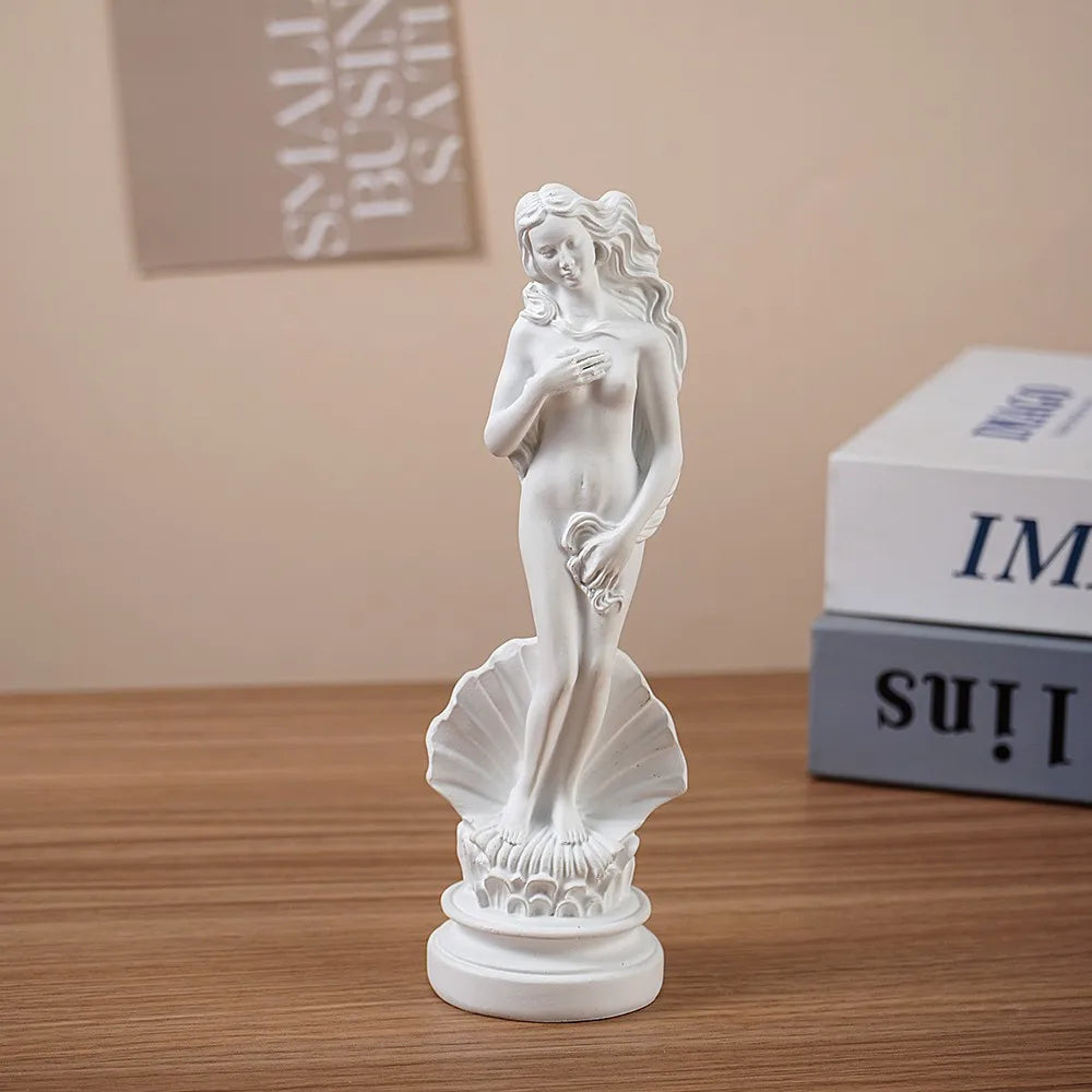 Aphrodite Statue Greek Mythology Goddess of Beauty Miniature Figurine Bookshelf Decor