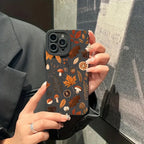 Autumn Leaves Pattern Case for iPhone 17 16 15 14 13 12 Pro Max