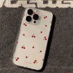 Small Cherry & Flower Case for Xiaomi Redmi Note 14 13 Pro Plus 12S 13C 14C