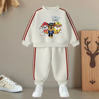 PAW Patrol Boys and Girls Side Stripe Hoodie and Trousers 2-Piece Tracksuit