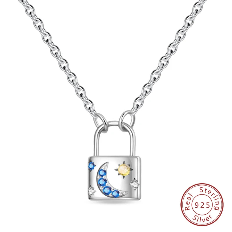925 Sterling Silver Luminous Firefly Heart Shaped Zircon Pendant Necklace For Women Fashion Anniversary Birthday Jewelry Gifts