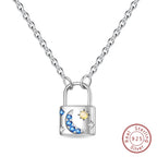925 Sterling Silver Luminous Firefly Heart Shaped Zircon Pendant Necklace For Women Fashion Anniversary Birthday Jewelry Gifts