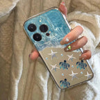 Ocean Butterfly Turtle Case for Samsung Galaxy A16 A55 A35 S25 S24 S23 Ultra