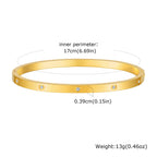 Open Adjustable Star Starburst Cuff Bangle Bracelet for Women Stainless Steel Cubic Zirconia Inlay Charm Layered Jewelry