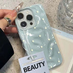 Polka Dots Phone Case for iPhone 17 16 15 14 13 12 11 Pro Max Plus Air Soft