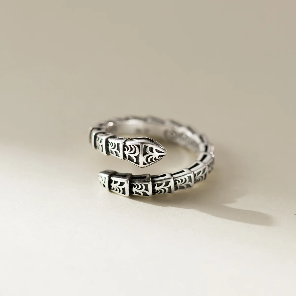 925 Sterling Silver Geometry Sanding Adjustable Rings For Women Elegant Wedding Luxury Jewelry Accessories Argent 925