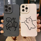 Funny Matchman Matte Case for Samsung S23 S22 Ultra S21 Plus A52s