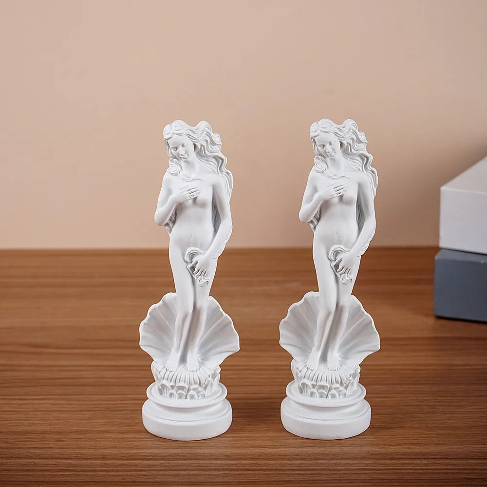 Aphrodite Statue Greek Mythology Goddess of Beauty Miniature Figurine Bookshelf Decor