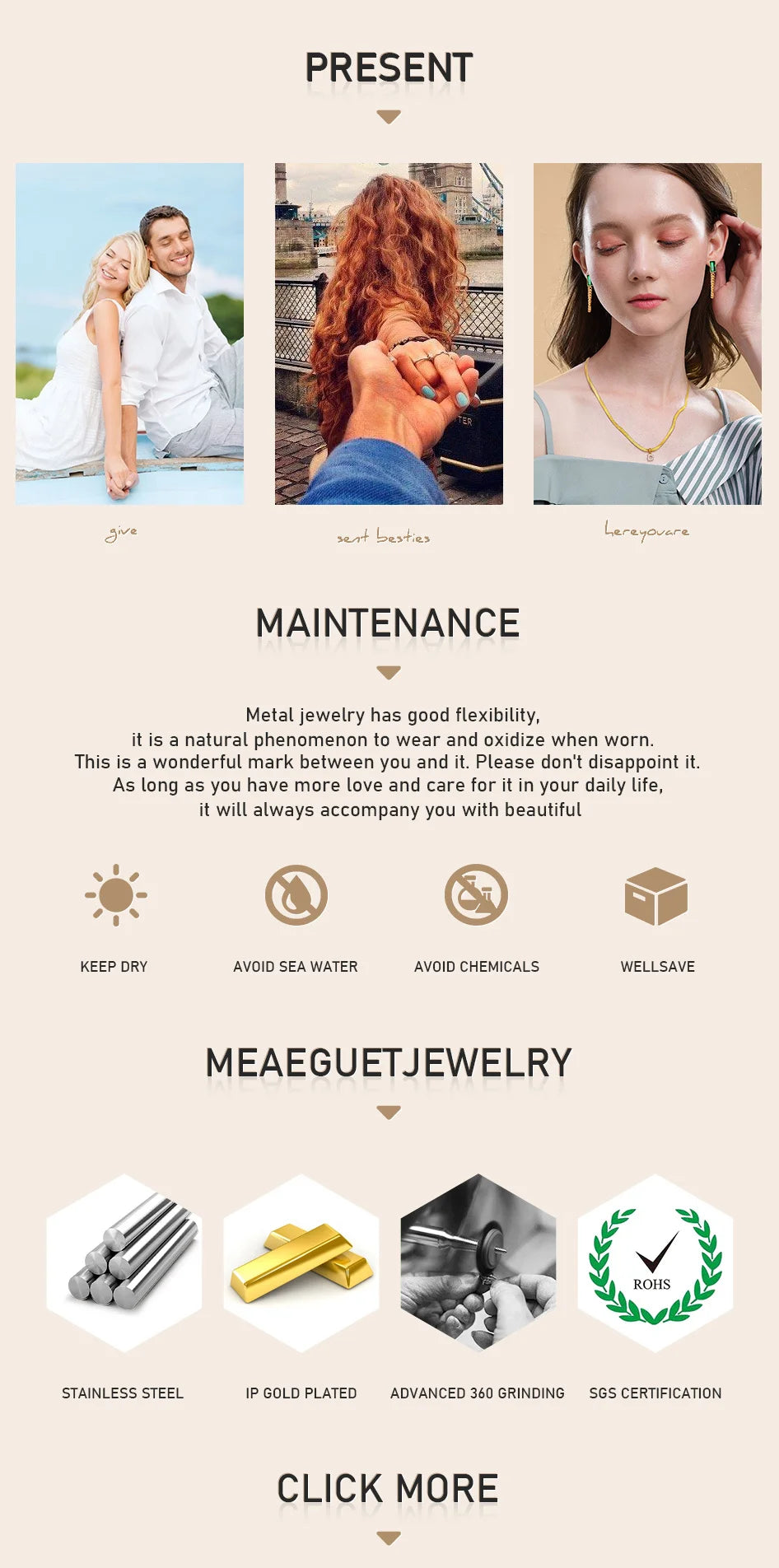 6mm Paperclip Chain Bracelet 18k Gold Plated Stainless Steel Link Adjustable Stackable Jewelry for Women Girls Gift