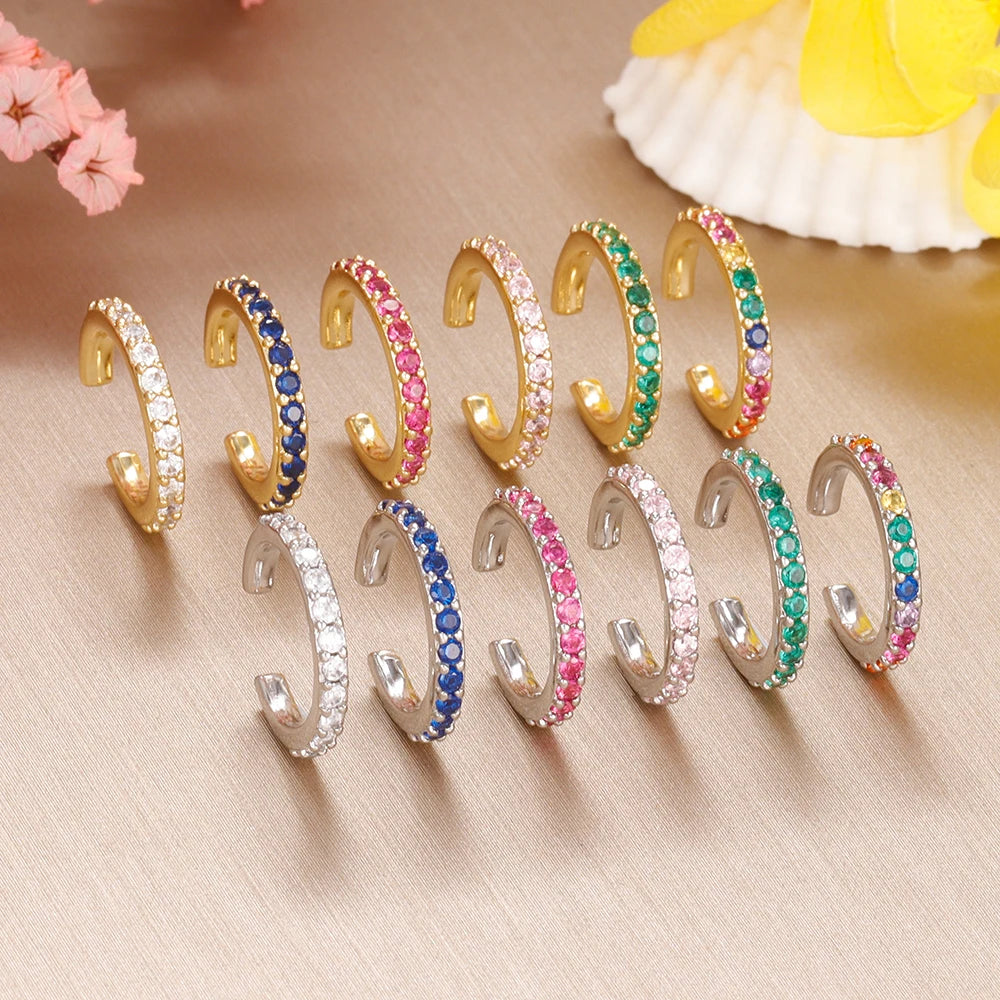Fashion Ear Cuffs Without Piercing Ear Clip Fake Cartilage Earrings