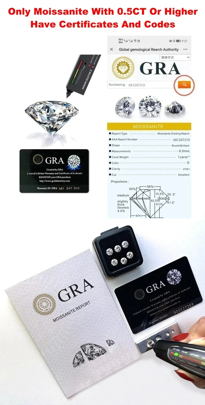 Oval Cut 1CT  D Color Moissanite Rings for Women Lab Diamond Wedding Promise Band S925 Sterling Silver fine Jewelry gift GRA