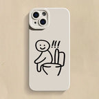 Funny Matchman Matte Case for Samsung S23 S22 Ultra S21 Plus A52s