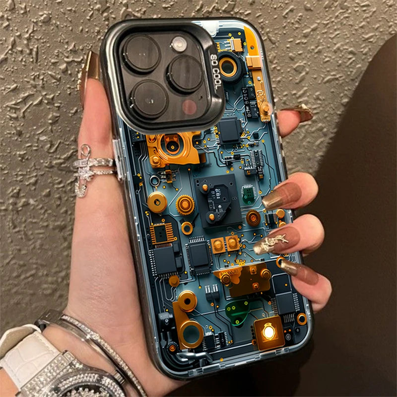 Circuit Board IMD Case for Xiaomi Poco F6 X6 M6 Pro Mi 14 13 12T