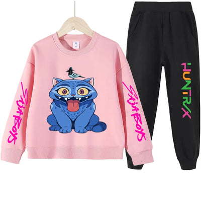Girls Kpop Demon Hunters Hunter Witch Squad Tracksuit Chic Kids Fashion