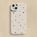 Small Love Heart Shockproof Case for iPhone 17 16 15 14 Pro Max