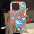 Ocean Jellyfish Print Case for iPhone 17 16 15 14 13 12 Pro Max