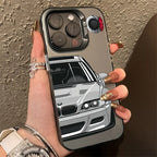 Fashionable Car Print IMD Case for Samsung S25 S24 S23 Ultra A55