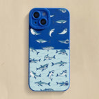Whale Swimming Soft Case for Xiaomi Redmi Note 13 12 11 Pro 12S