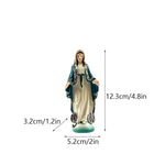 12cm 20cm Resin Our Lady of Fatima Statues Virgin Mary Sculpture Catholic Altar