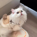Cozy Plush Pet Vest Warm Fleece Sleeveless Coat Small Dog Cat Indoor Wear