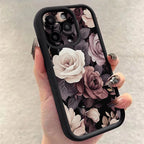 Floral Anti-Drop Case for Samsung A56 A55 A35 S25 S24 S23 S22 Ultra FE Plus