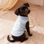 Macaron Color Pet Vest, Pastel Soft Plush Dog Cat Sweater, Cute Cloudlike Fuzzy Warm Vest for Small Pets, Kawaii Daily Fashion