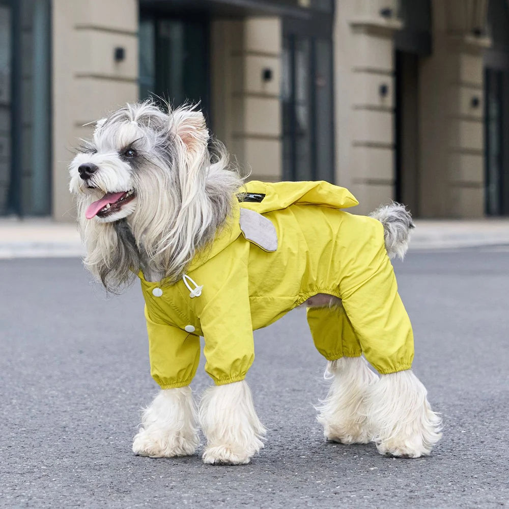 Dog Clothes Windproof  Bodysuit, Winter Hiking Jacket for Small Dogs, Full Body Outdoor Adventure Puppy Clothes, Warm & Safe