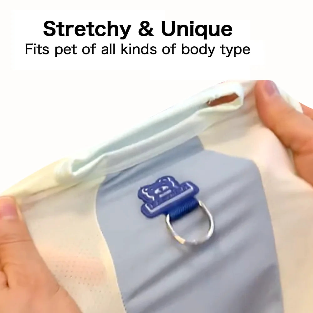 Cooling Dog Cat Vest Summer Breathable Mesh UV Protection Ice Silk Jacket