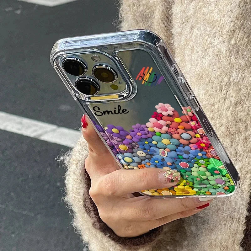 Sunflower Sky Pattern Case for iPhone 16 15 14 13 12 11 Pro Max XR 7 8 Plus