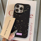 Wave Point Lychee Pattern Case for iPhone 16 15 14 13 12 Pro Max