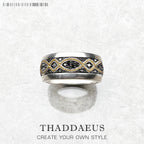 Gold Love Knot Wave Ring 925 Sterling Silver Fine Jewellery Women Men Gift