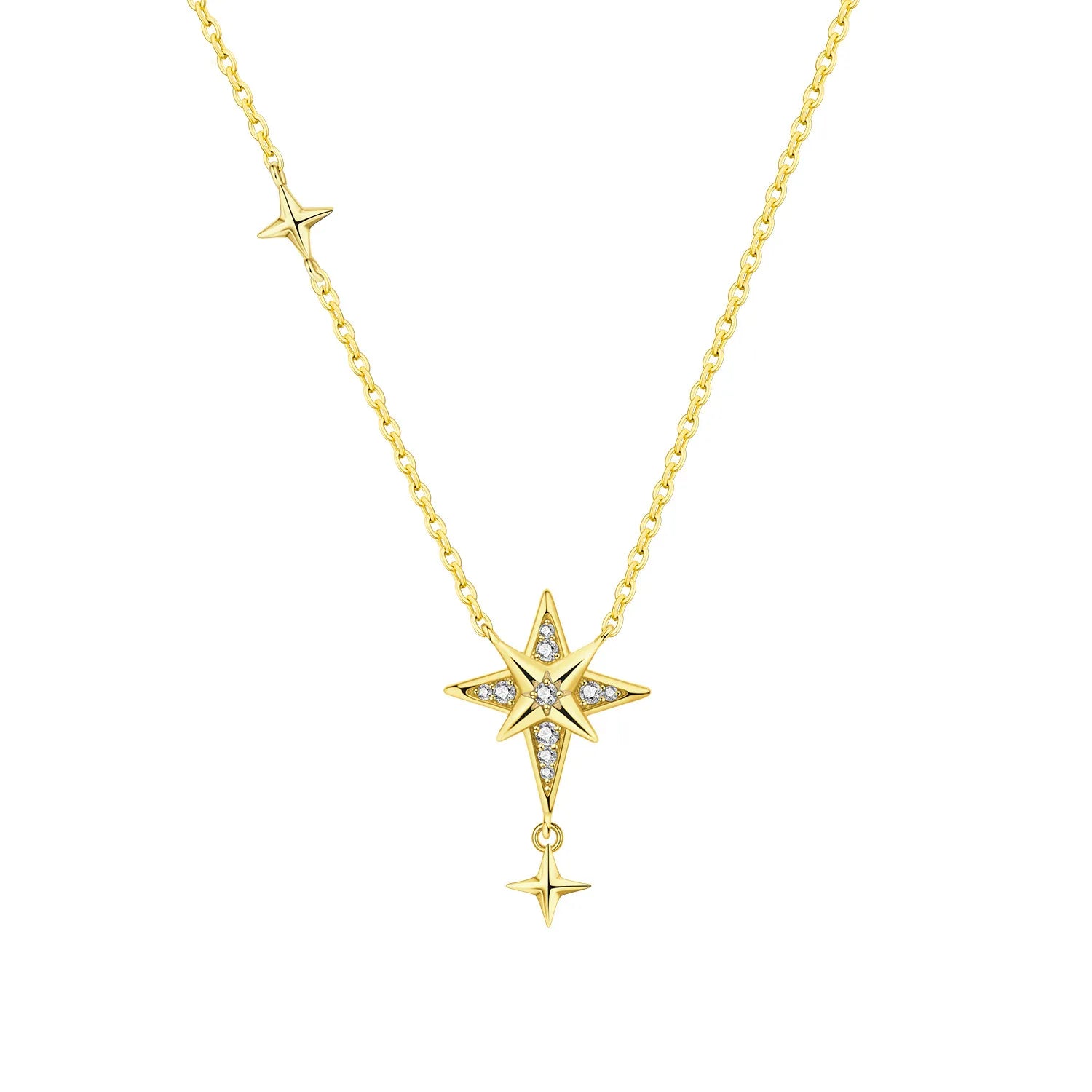 Original 925 Sterling Silver 18K Gold Heart Lock and Key Necklace Y-shaped Chain Necklace For Women Memorial Prayer Jewelry Gift