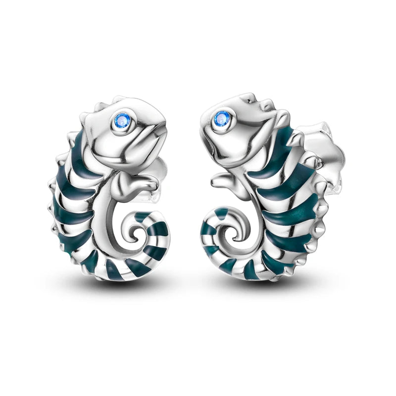 925 Sterling Silver Cats Dogs Animals Hoop Ear Studs Anniversary Gift