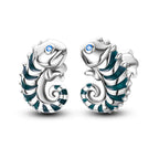 925 Sterling Silver Cats Dogs Animals Hoop Ear Studs Anniversary Gift