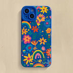 Colourful Flowers Rainbow Case for Samsung S25 S24 S23 S22 A16 A33