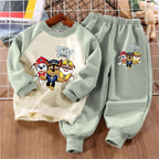 PAW Patrol Boys Spliced Sweatshirt and Trousers 2-Piece Set Sport Clothes