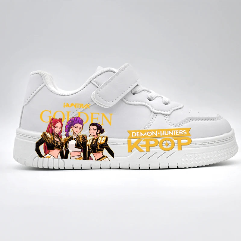 K-pop Girls Fashion Trainers 2026 Demon Hunters Print Breathable Sport Shoes