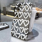 Cute Cartoon Love Heart Case for iPhone 17 16 15 14 13 12 11 Pro Max Mini