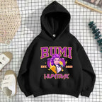 K-pop Girls Casual Long Sleeve Hooded Sweatshirt Breathable Sport Pullover