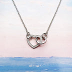 Timeless Love Heart Necklace 925 Sterling Silver Romantic Jewellery Gift