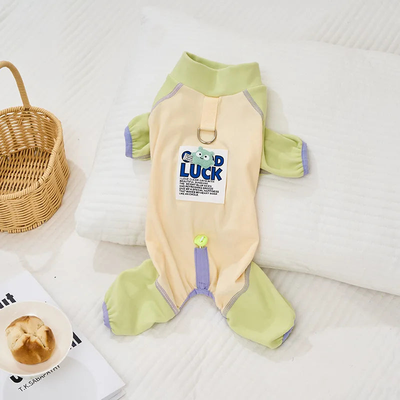 Skin-friendly fabric  Dog Clothes, Buttery Soft Seamless Pet Bodysuit Made from Baby-Grade for Comfort Winter Coats Jumpsuits