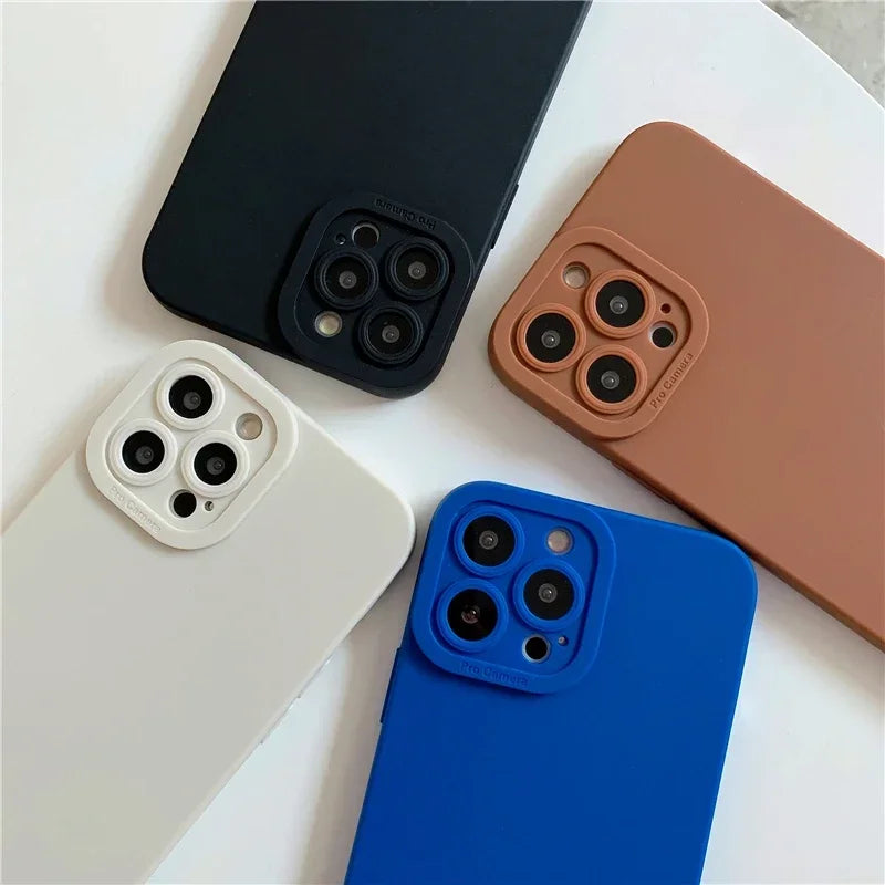 Soft Silicone Back Case for Xiaomi 14T Mi 14 13 12T 13T 11 Lite Poco X7 Pro