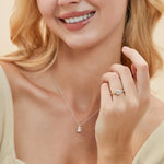 14k Gold Filled 2 Carat 8mm Round Moissanite Solitaire Ring GRA Certified