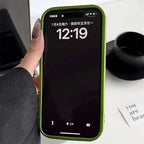 Ghost Cat Silicone Case for iPhone 16 15 14 13 12 11 Pro Max XR 7 8 Plus