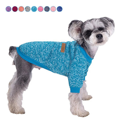 Winter Dog Clothes for Small Dogs Warm Dog Vest French Bulldog Sweatshirt Puppy Cat Costume Chihuahua Coat Schnauzer Pug Outfits